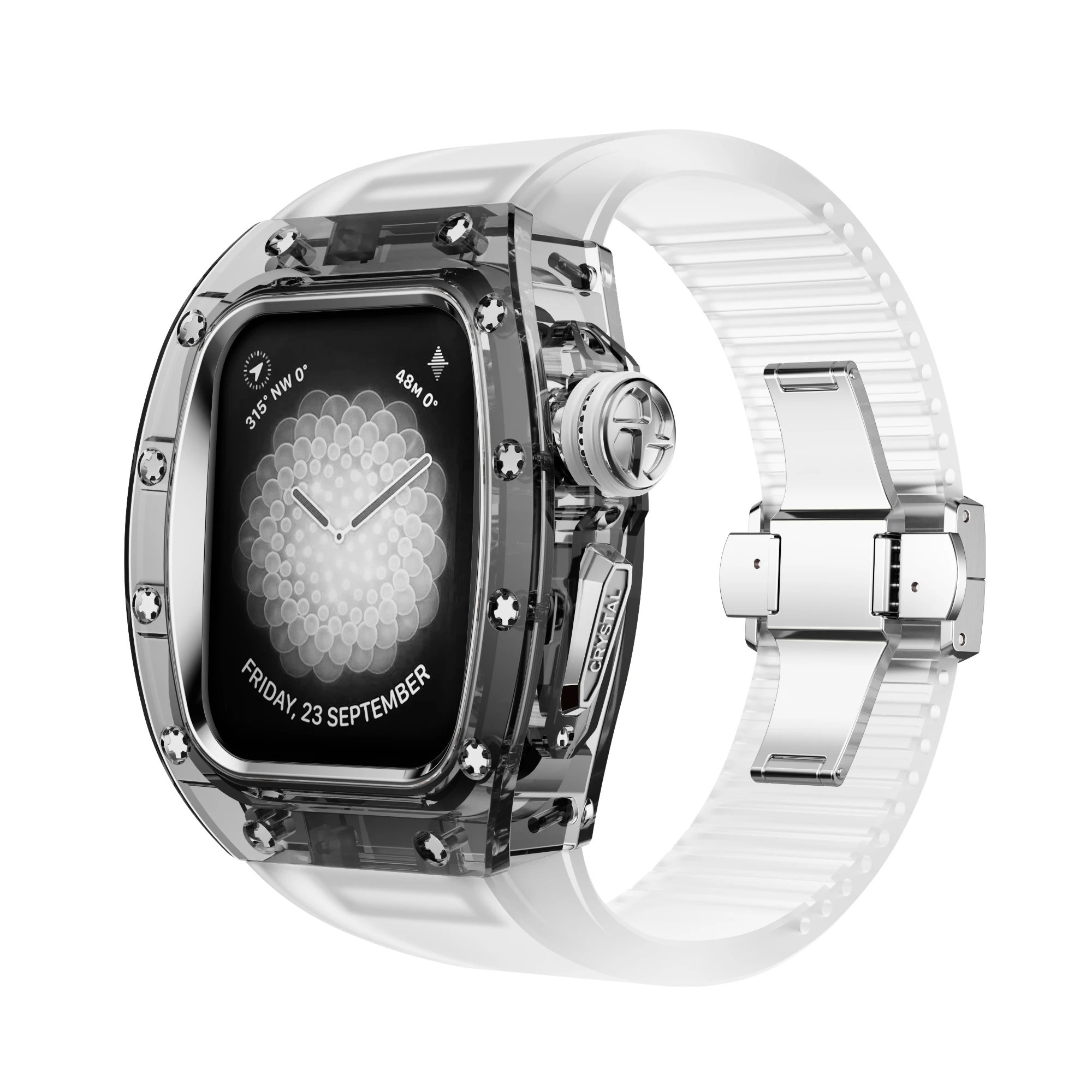  ġ Viton Ʈ ũŻ  ŰƮ, Ÿ iWatch ø 9, 8, 7, 6, 5, 4, SE  , м  ̽, 44mm, 45mm