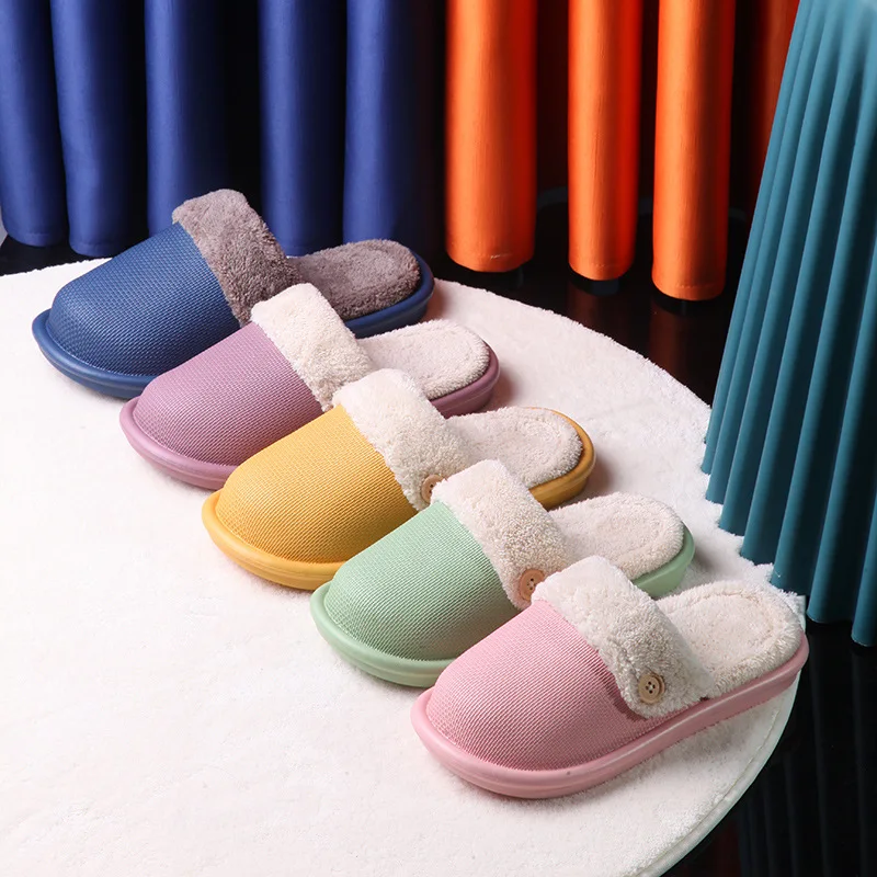 

Spot slippers women winter warmth non-slip EVA bottom home furnishing wear indoor CC-007