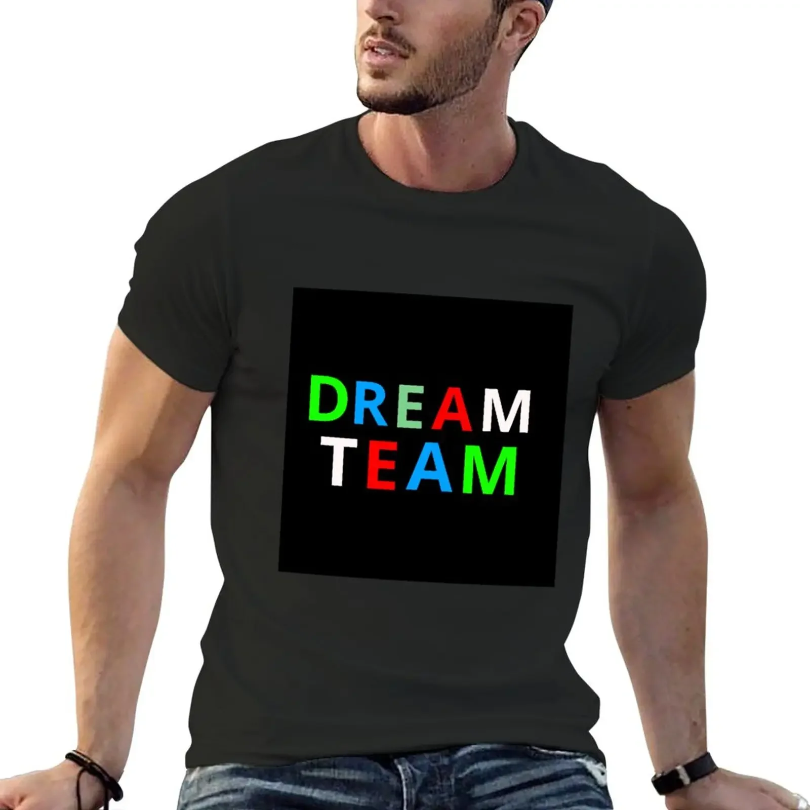 

Dream Team T-Shirt summer clothes cute tops men clothings