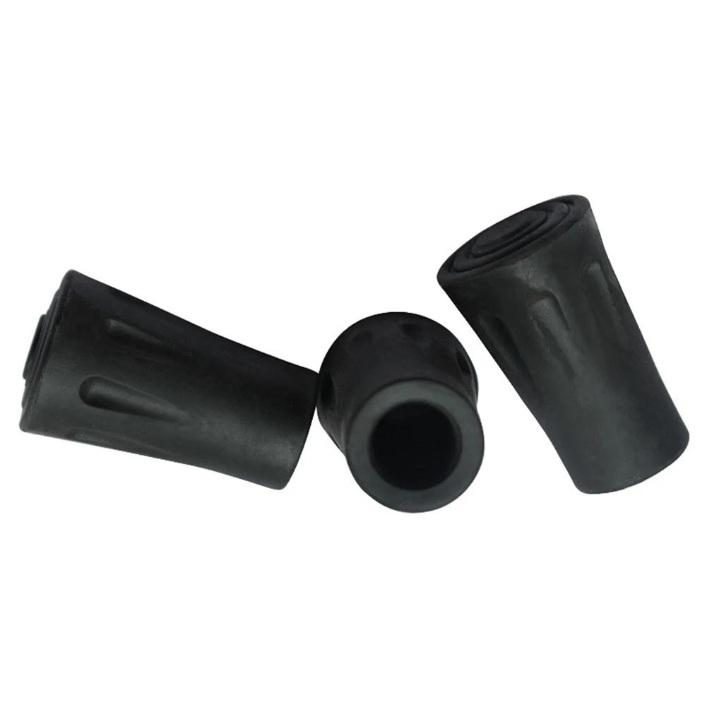 Walking Cane Crutch Rubber Pad Heavy Duty Ferrule End Bottom Replacement Feet Camping Cane Parts 6 Types Outdoor Accessories Set