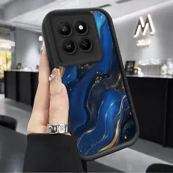 Luxury Marbling Retro Style Phone Case - Soft Silicone Protective Cover for Honor 400 Smart 5G (BK - JGK1039)