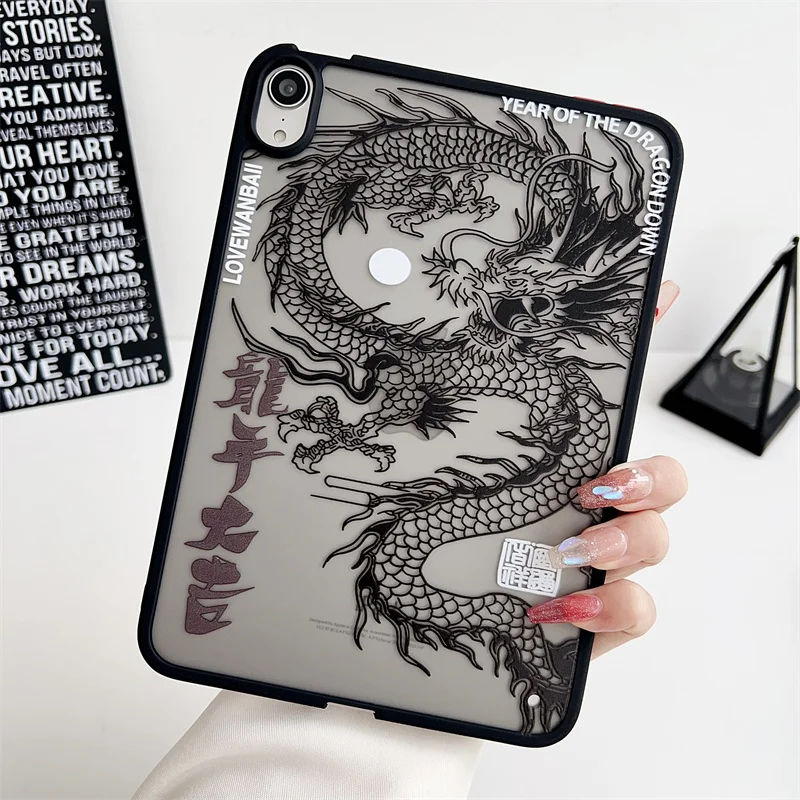 

Chinese Loong Dragon Covers for iPad Air 5 Air4 iPad 5th 6th 7th 8th 9th 10th Gen 10.9 2022 Pro 11 9.7 2018 Mini 2 3 4 5 Case