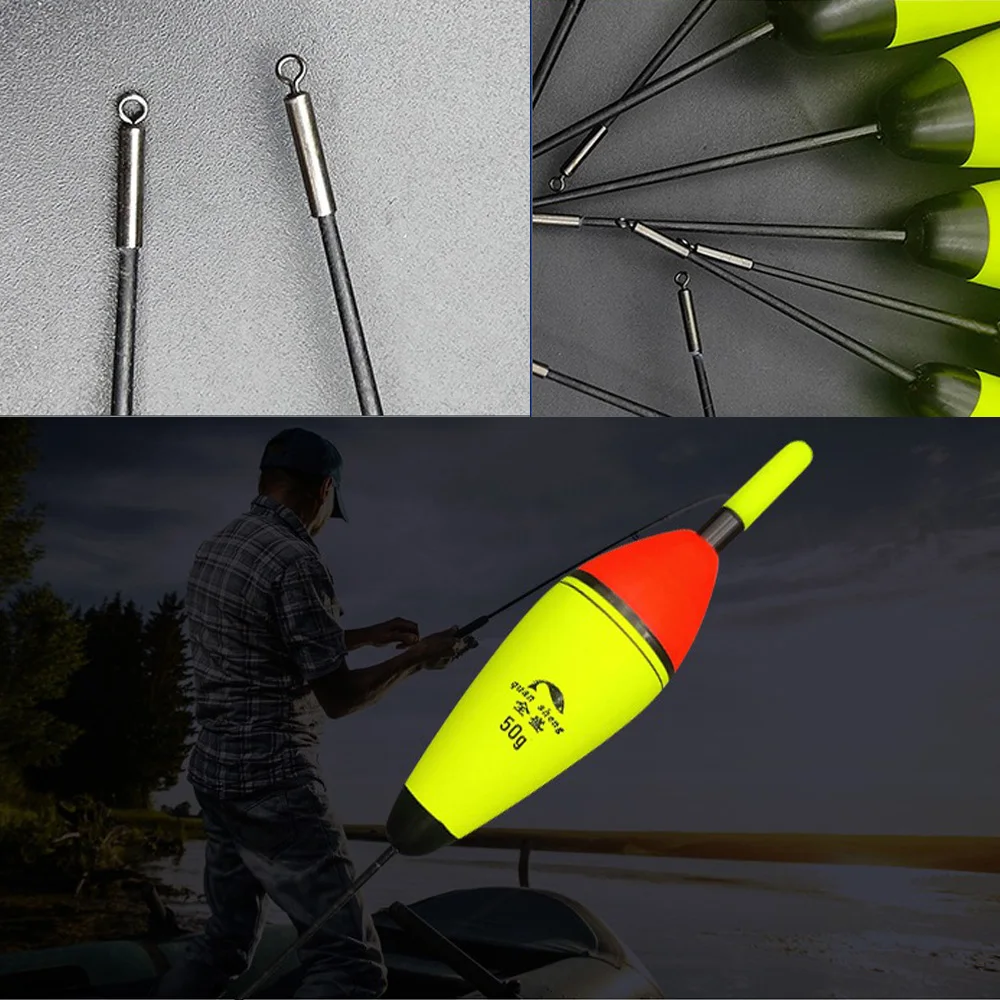 Fishing Float Light 5g 100g Buoyancy EVA USB Charger CR425 Battery Lamp Tackle Ocean Rock Pesca Gear Day Night LED Vertical Buoy