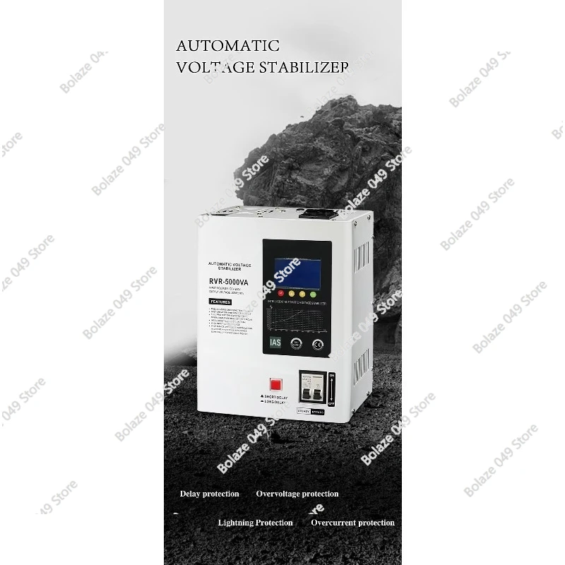 RVR-5000VA Automatic Voltage Regulator AVR 110V 220V Household Voltage Regulator