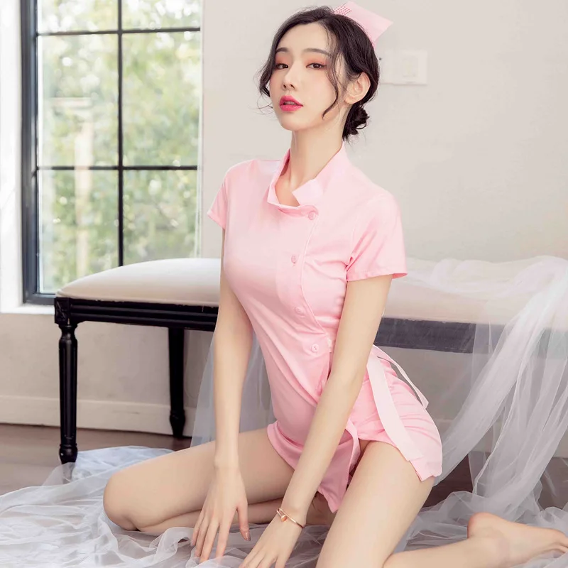 

Sexy Maid Dress Cosplay Couple Game Student Nurse Stewardess Uniform Temptation Passion Tease Porn Sex Costume Erotic Lingerie