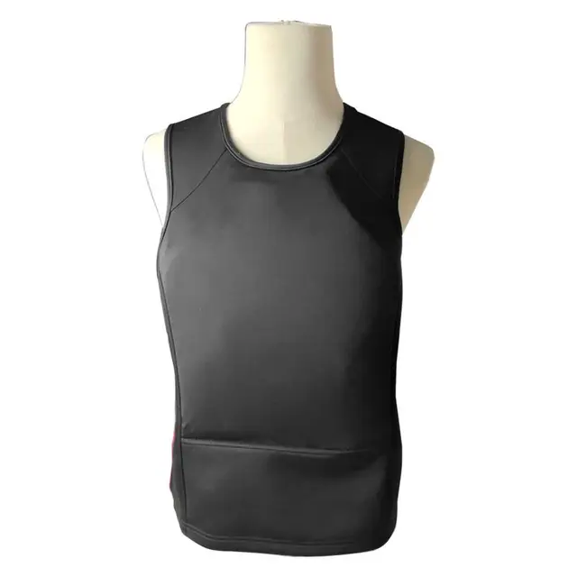 NIJ IIIA 3A Level Bulletproof Vest Soft Armor Lightweight Concealed Hidden Inside Wearing Anti-Bullet Undershirt Ballistic Vests 2