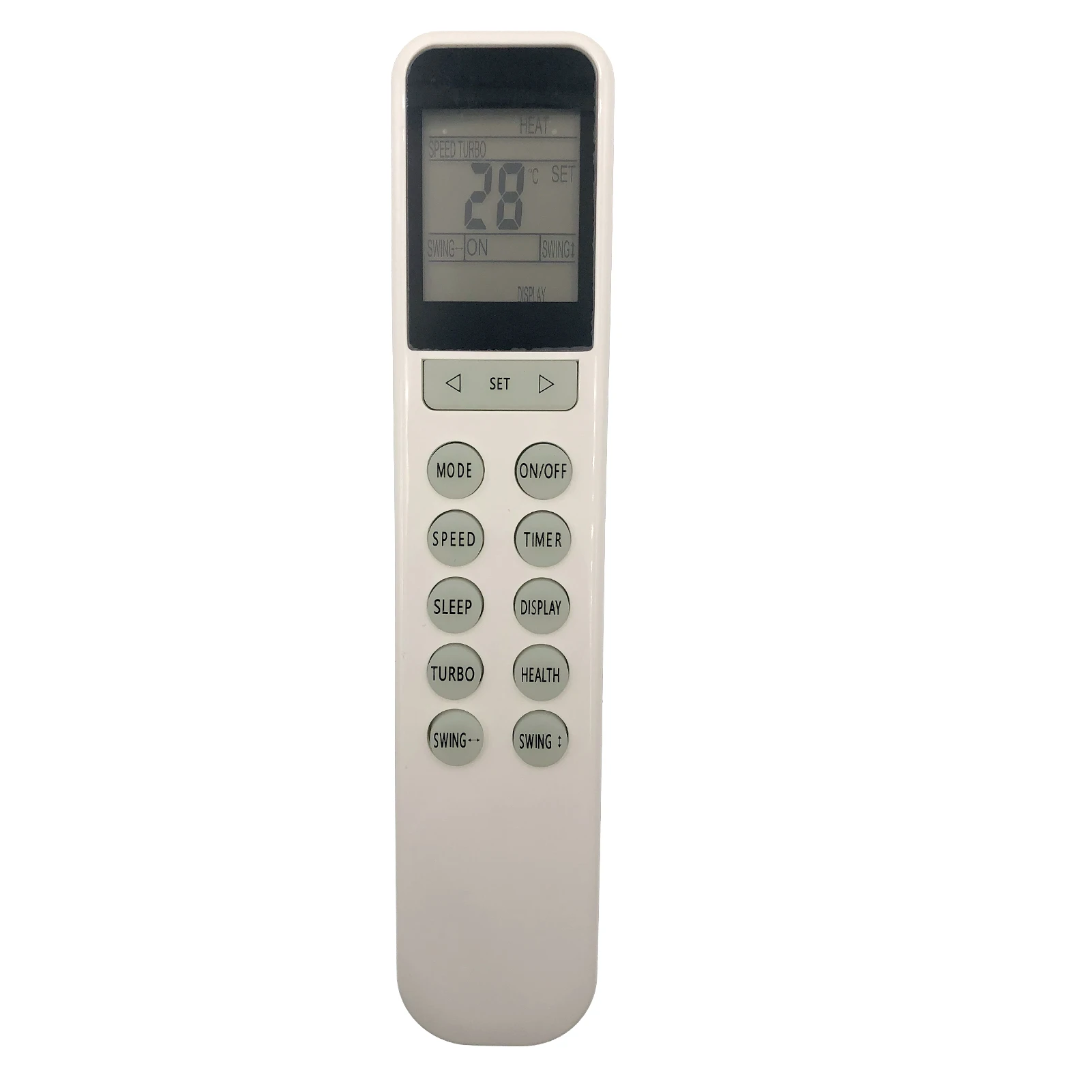 

YKR-N/001E Remote Control for Air Conditioner With LED Back Light