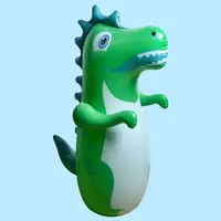 Inflatable Standing Boxing Bag Tumbler Toys Safety Air Stuffed Bop Animal Bag Tumbler Toy Children Beach Activity Game Supply 5