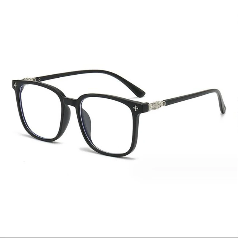 Designer Square Unisex Myopia Glasses Blue Light Blocking Eyeglasses Women Men Prescription Near Sight Glasses Diopter 0 To -6.0 5