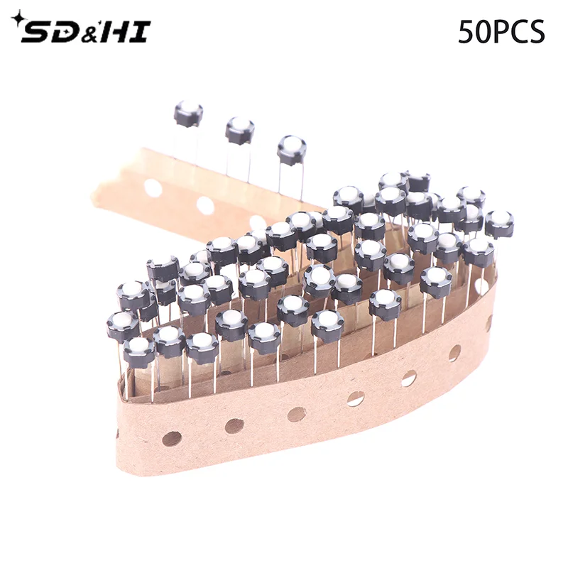 50PCS 블랙 택트 마이크로 스위치 DJ 재생 버튼 스위치 DSG1117 CDJ2000 CDJ900 CDJ400 CDJ-2000NXS 재생 일시 중지 큐