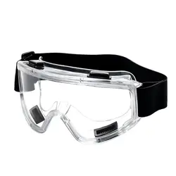 Clear Lens Anti - Splash Dustproof Safety Goggles for Industrial and Laboratory Use (1pc)