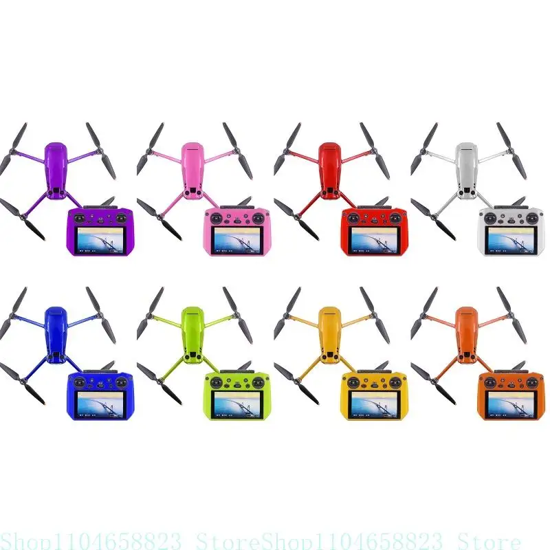 for Shell Decoration Sticker Controller Decals Set for Mavic 3 Waterproof DIY Skin Decoration Body Stic