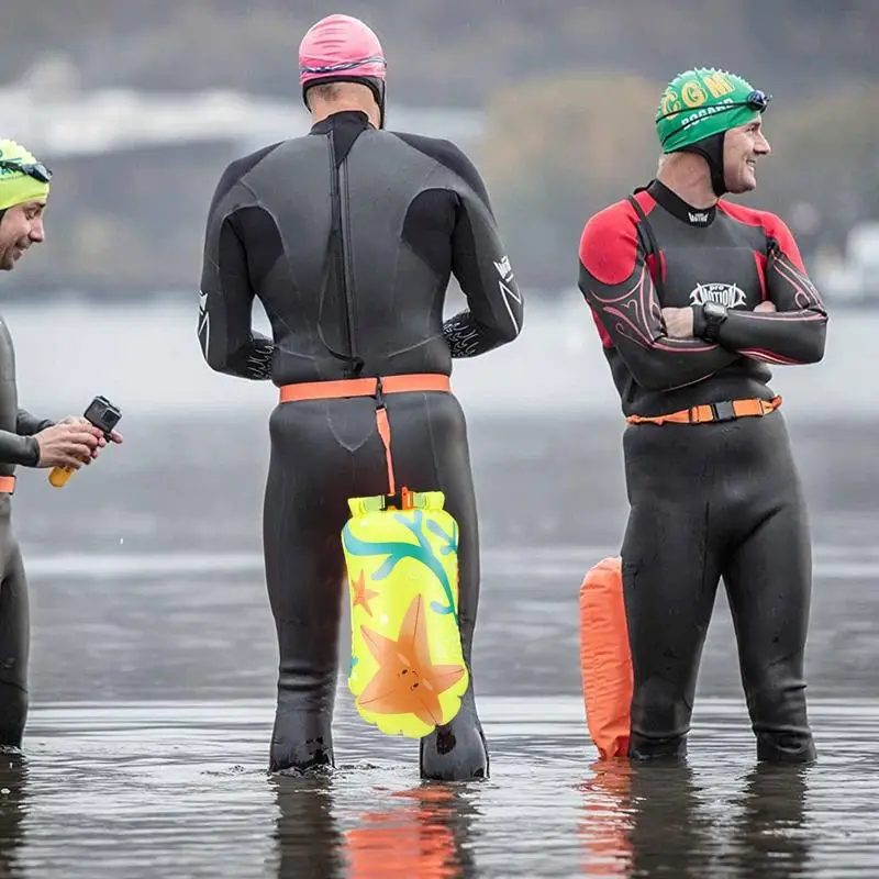 スイムブイ安全フロート、大人のための防水スイミングフロート