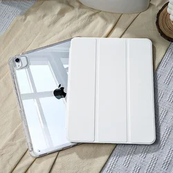 Universal Tablet Case with Pencil Holder - Premium Protective Cover for Air 4 Air 5 10.9 (White)