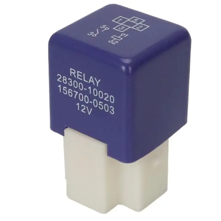 thumbnail image 2 of OEM 156700-0503 Starter Relay 28300-10020 - OEM Replacement For Toyota Camry, Corolla, Lexus ES300 & More (Purple Housing) Toyota Relay 2 of 12