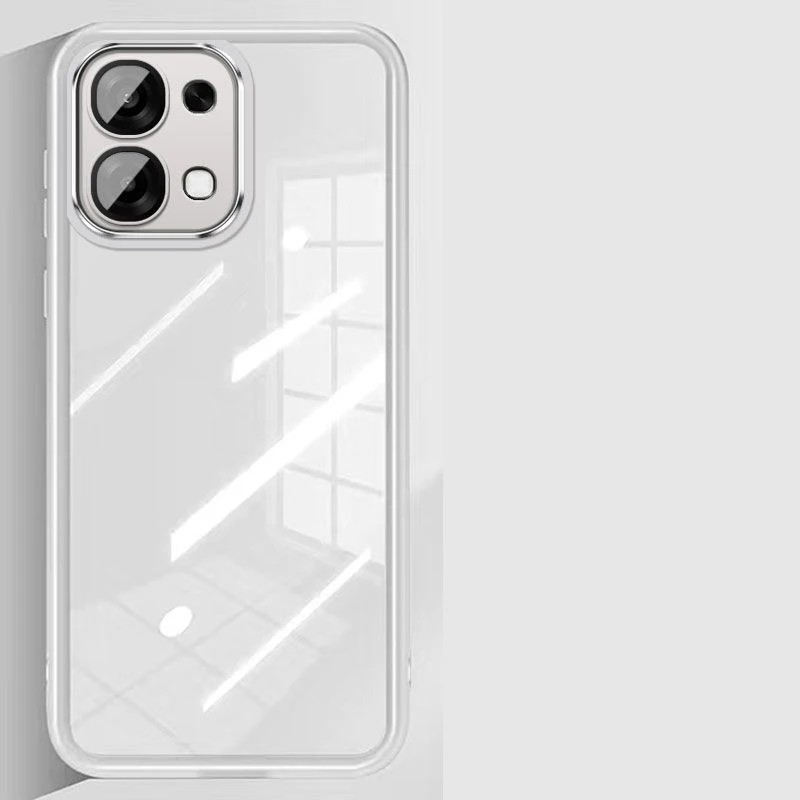Shookproof Plating Silicone Back Cover