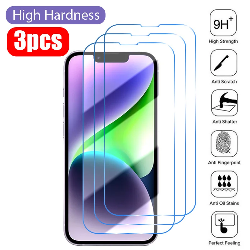 

Защитное закаленное стекло 9D для iphone 13 pro max 13 pro, 3 шт.
