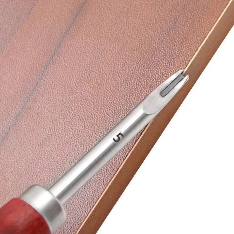 0.8/1.0/1.2/1.5Mm Sharp Leather Edge Beveler Leather Craft Skiving Beveling Knife Cutting Hand Craft Tool Edge Cutter