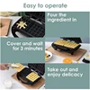 Breakfast Maker Sandwich Maker 2-Slice With Nonstick Plates 750W Kitchen Oven Home US Plug 2