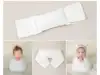 Baby Posing Beans Bag Crescent Shaped Pillows Newborn Photography Prop Pillow Potato Sack Chest Wrap Positioner Basket Cushion 6