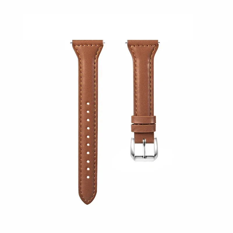 Elegant Women’s Slim Leather Watch Strap – 20mm & 22mm Adjustable Band