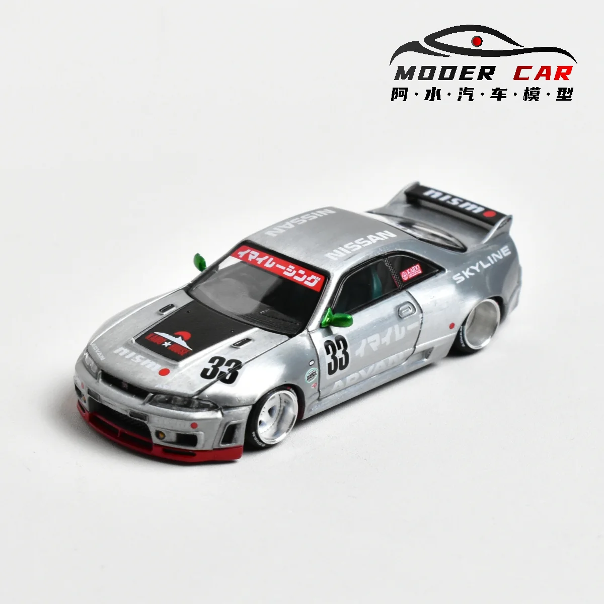 ミニカー KAIDO HOUSE Nismo Skyline GT-R 1/64 KAIDO☆HOUSE 1/64 NISSAN SKYLINE GT-R R34 KAIDO WORKS V4- ミニカー