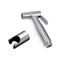 ชุดหัวฉีดชำระแบบมือถือ สแตนเลส สำหรับห้องน้ำ หัวฉีดชำระแบบมือถือ หัวฝักบัว ทำความสะอาดตัวเองได้ 6