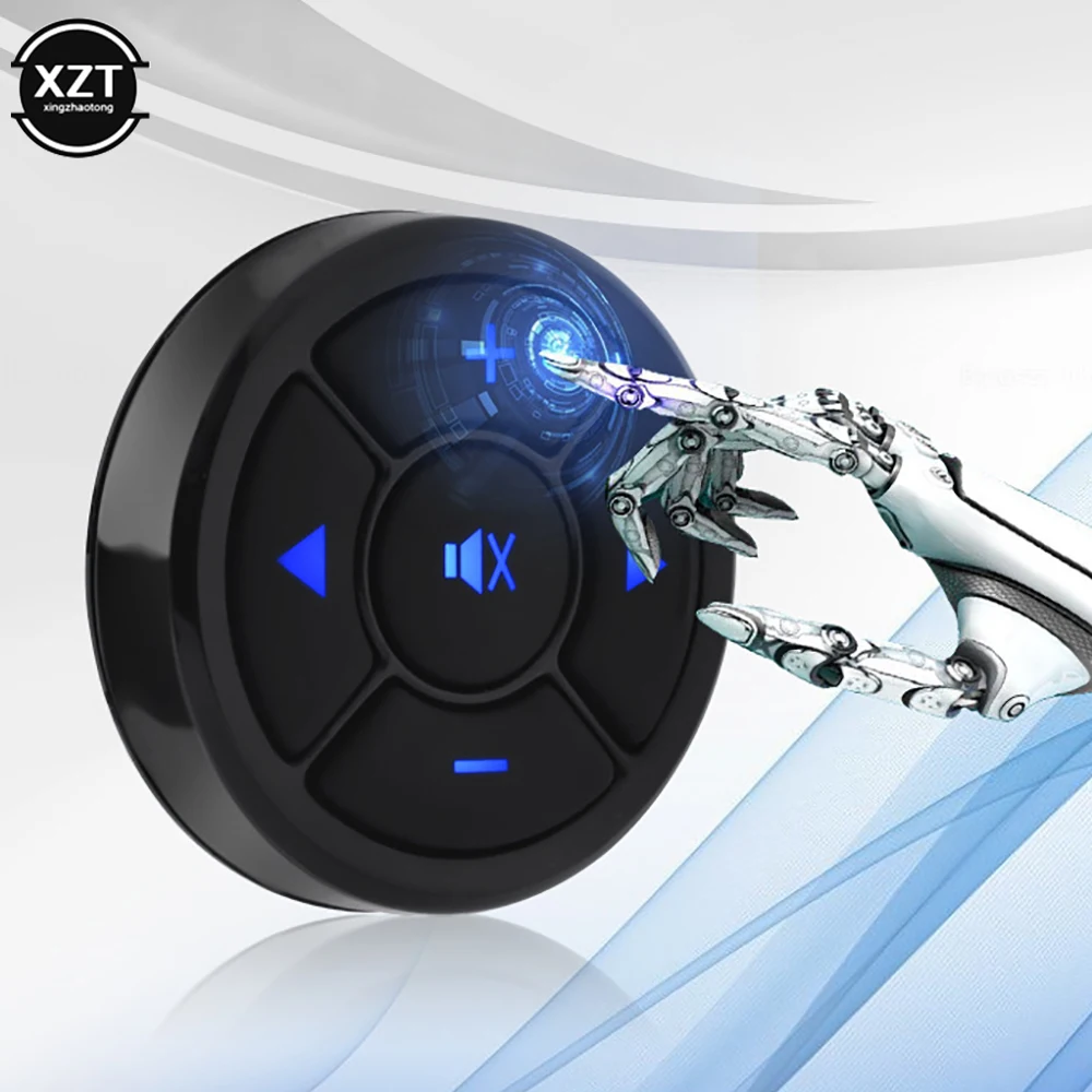 

Car Universal Steering Wheel Control Key Smart Wireless Remote Control Button for Car Navigation DVD Steering Volume Controlle