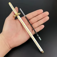 20cm  Anime Peripheral Neutral Pen/my Wife/Zenyi/moth/butterfly Blade Day Wheel Knife Stationery Signature Pen 5