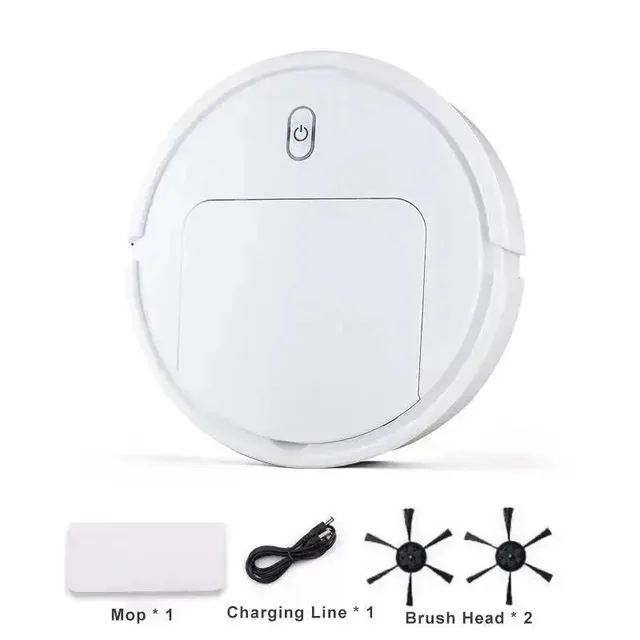 Upgrade Robot Vacuum Cleaner 3 IN 1 Ultra-Thin Auto-Charging Smart Mopping Sweeper for Home Office Floor Mopping Cleaning Tool 6