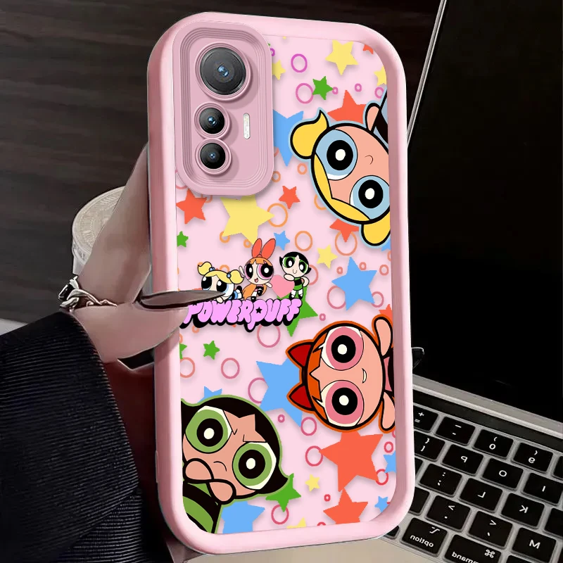Cute Powerpuff Girls Blossom & Bubbles Phone Case