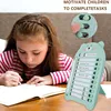 Reusable My Chores Checklist Daily Planner Chore Chart Memo Board Home Travel Planning Reminder Card for Kids Self-discipline 2