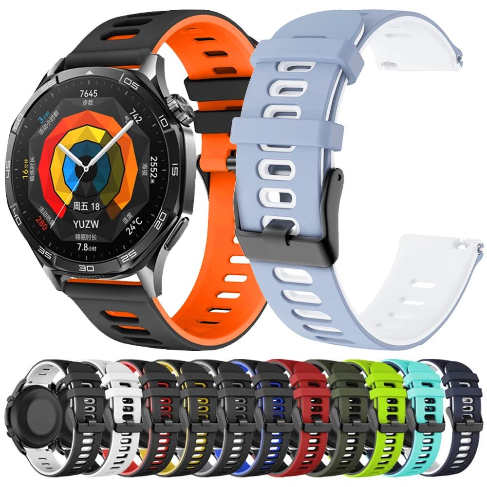 Silicone Replacement Watch Strap – Premium 22mm/20mm Universal Fit Bracelet