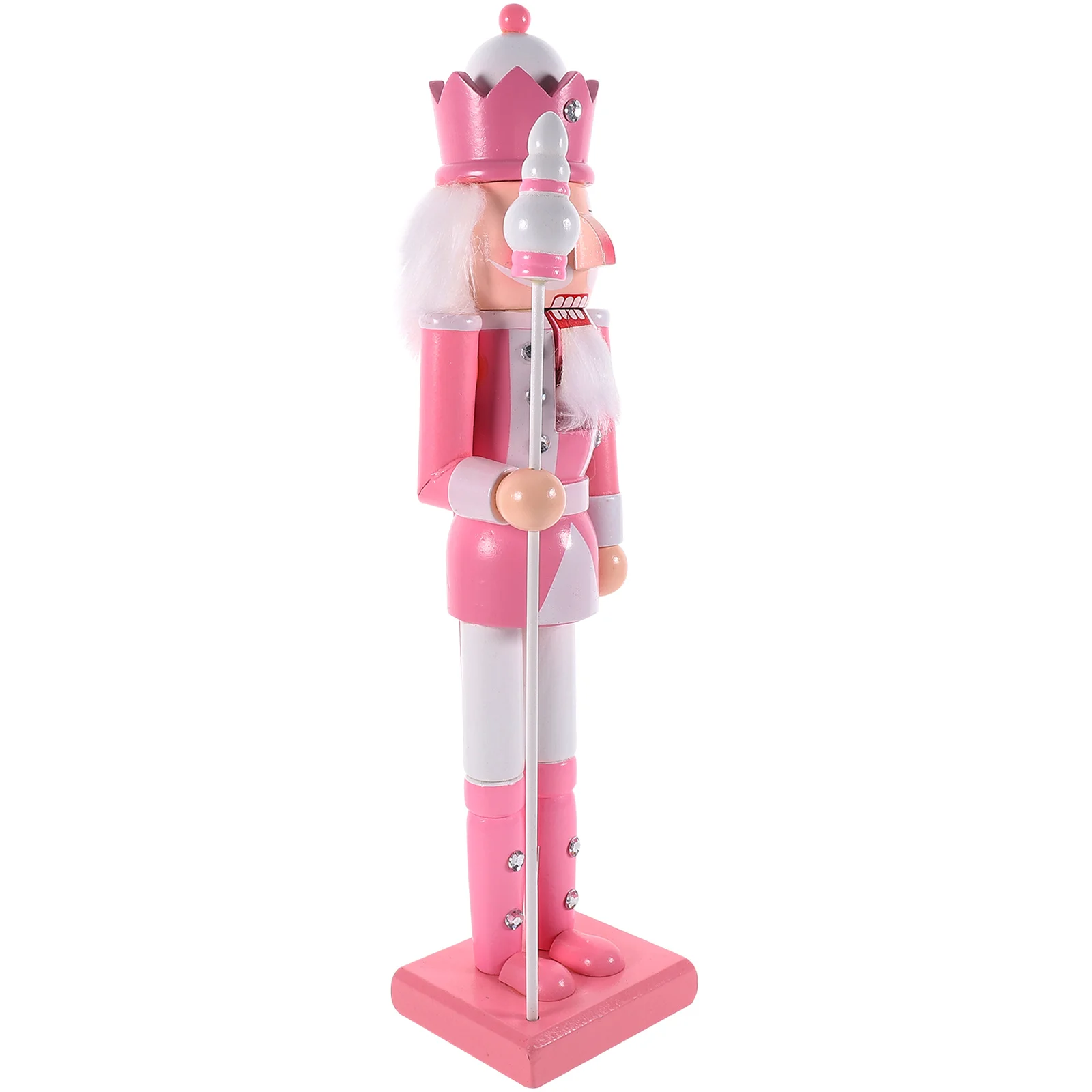 

Christmas Nutcracker Statue Wooden Soldier Ornament Xmas Tabletop Decoration