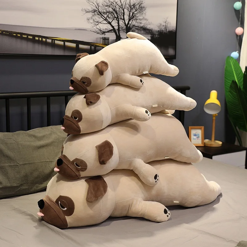 Hot 55-90cm Big Size New Cute Animal Kawaii Pug Dog Plush Toys Sleep Pillow Kids Birthday Gift Child Girl Xmas Valentine's 1 Hot 55-90cm Big Size New Cute Animal Kawaii Pug Dog Plush Toys Sleep Pillow Kids Birthday Gift Child Girl Xmas Valentine's 1