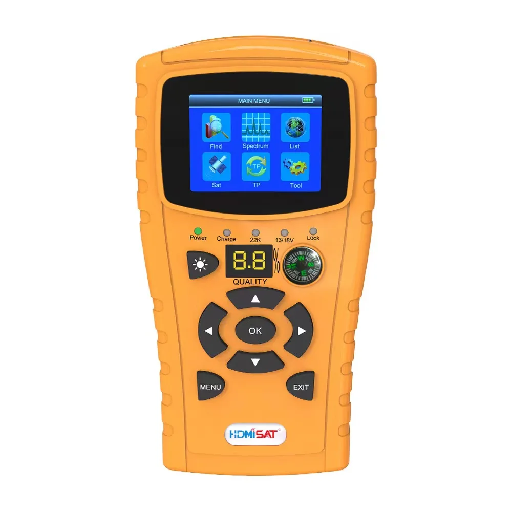 Digital Satellite Finder Portfolio Per Dvb-S \ Dvb-S2 Satellite Finder Per Ricevitore Tv Satellitare Dvb Sat Finder Meter