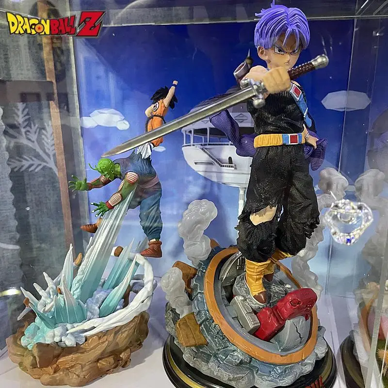 

25cm Dragon Ball Anime Figure Trunks Figures Torankusu Figurine Model Pvc Statue Doll Ornament Collection Decoration Toy Gifts