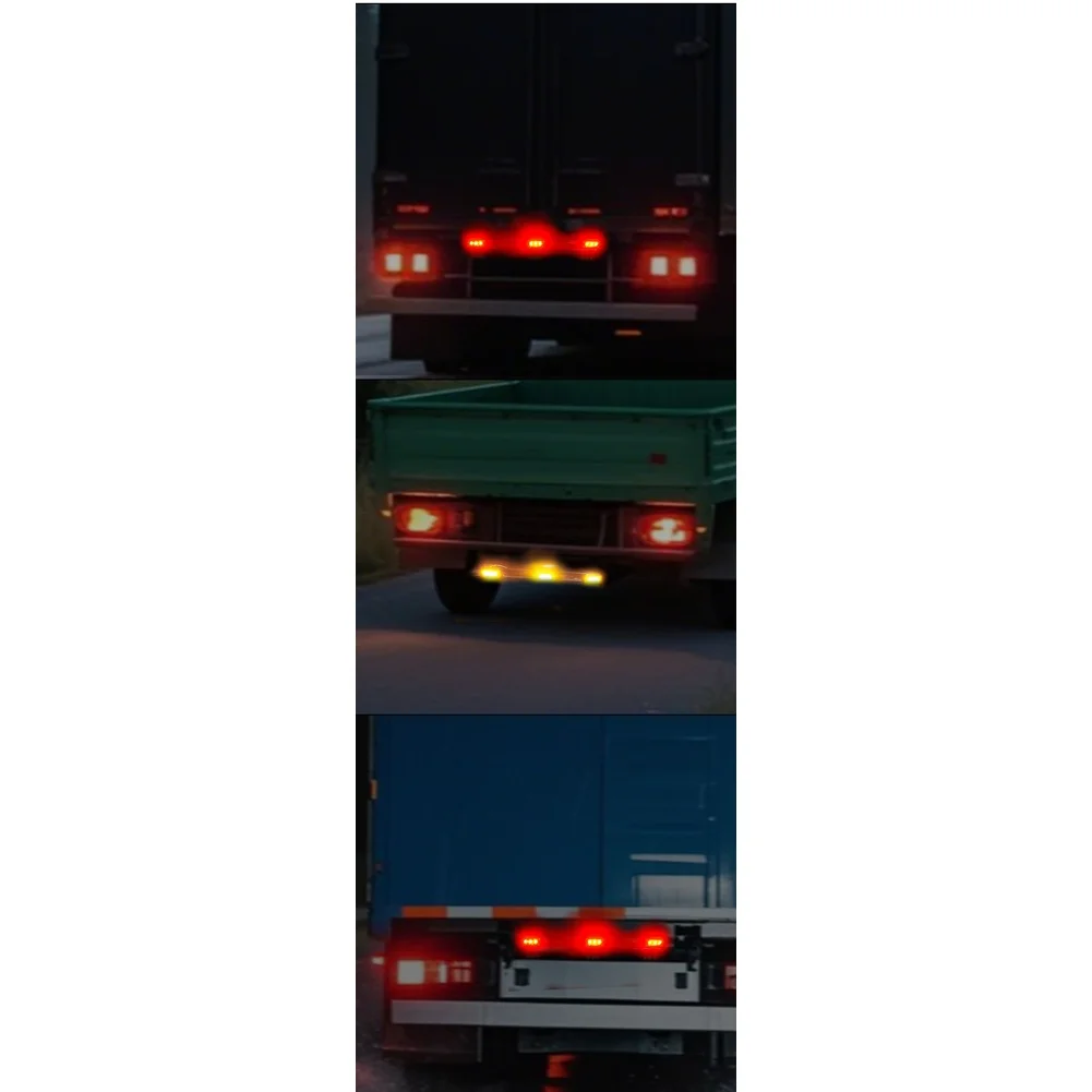 Fanali posteriori per camion a LED, luci laterali, luci freno montate alte, luci per auto, luci di segnalazione fanali posteriori 12V/24V e fanali posteriori - Image 6