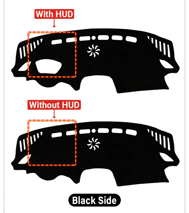 Für Mazda 3 BM BN Axela 2014 2015 2016 2017 2018 Auto Dashboard Abdeckung Sonnenschutz Vermeiden Licht Matte Instrument Panel pad Zubehör – Detail 5