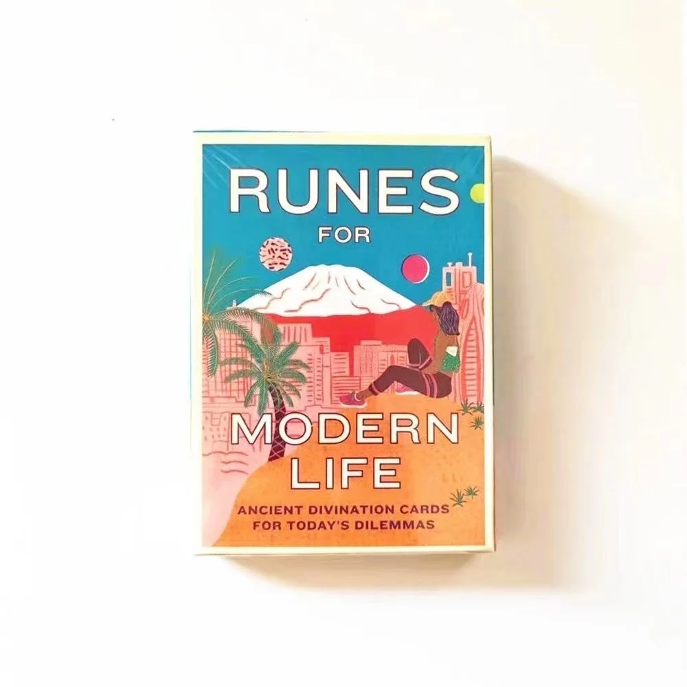 NEW Runes for modern life oracle cards Tarot Deck Tarot Card Board Game Oracle Cards Tarot Deck Divination Astrology 1