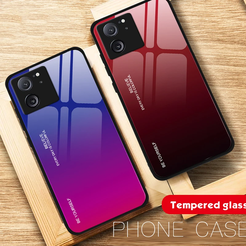 Luxury Glass Phone Coque - Elegant Protective Cover