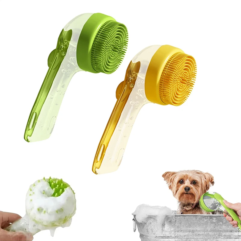 Silicone Pet Bath Brush 1