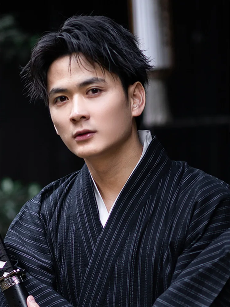 Men's Kimono Inside Wear Unisex Cotton Breathable Skin-Friendly Underwear White Shirt Bathrobe Sleeping Wear White Color