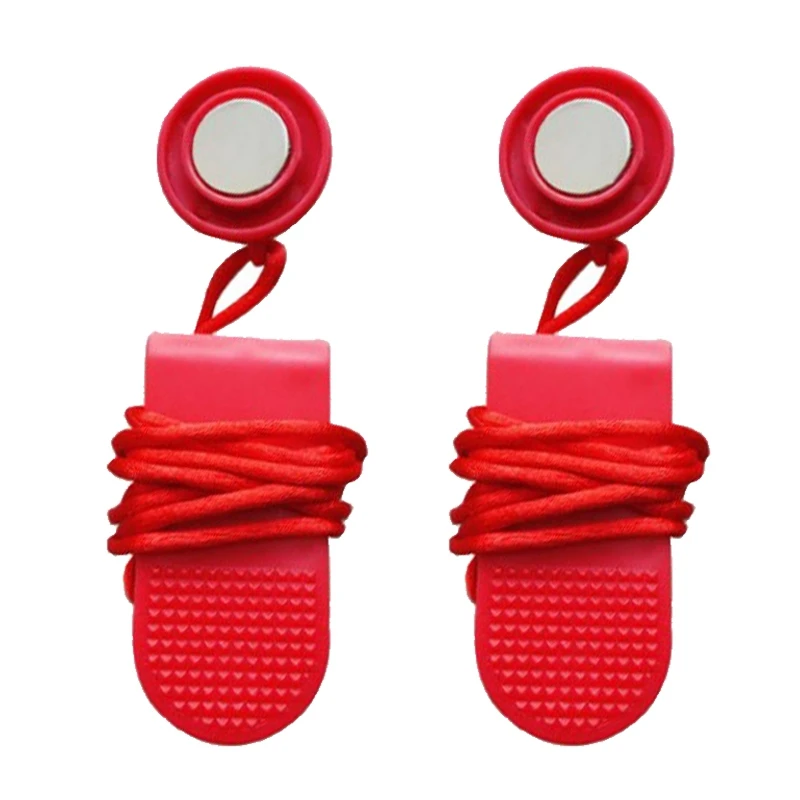 Elos-2Pcs-Trumpet Running Machine Safety Key Tapis Roulant Magnetic Security Switch Lock Fitness Universal