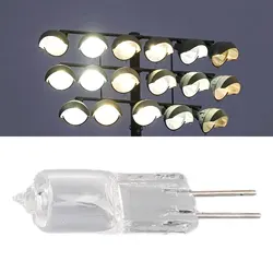 G4 Halogen Capsule Lamps Light Bulbs 5W/10W/20W/35W/50W 12V 2Pin Warm White Lamps Bulb LED Replacement