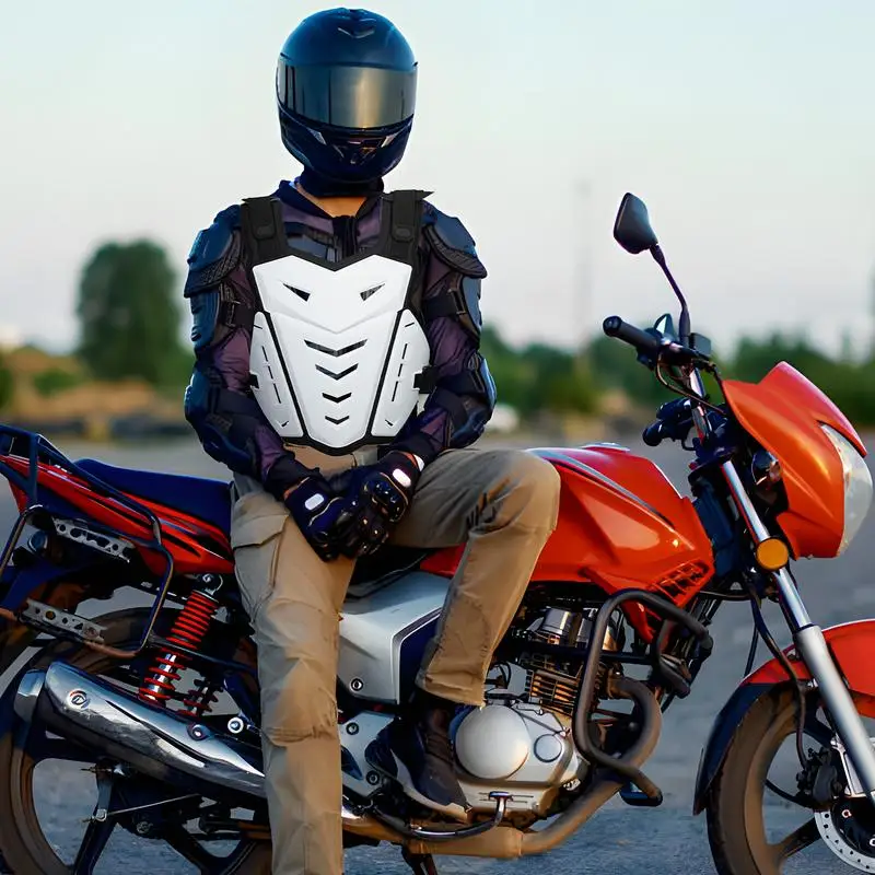 Motorbike Protective Vest Skiing Waistcoat Motorcycle Protective Clothing ATV Safety Equipment For Skiing Skating Men And Women