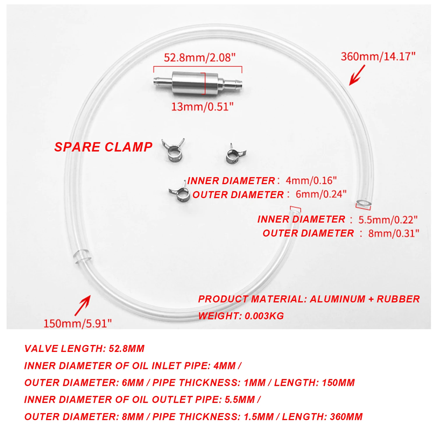 Brake Bleeder Kit Car Motorcycle Brake Bleeding Oil Change Pump Tool Bleeder Fluid Hose Hydraulic Clutch Valve Tube Set Pit Dirt Bike Accessories