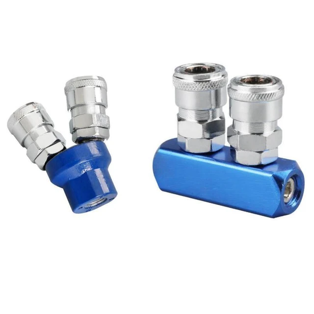 Quick Connector Air Compressor Manifold Way Way Quick