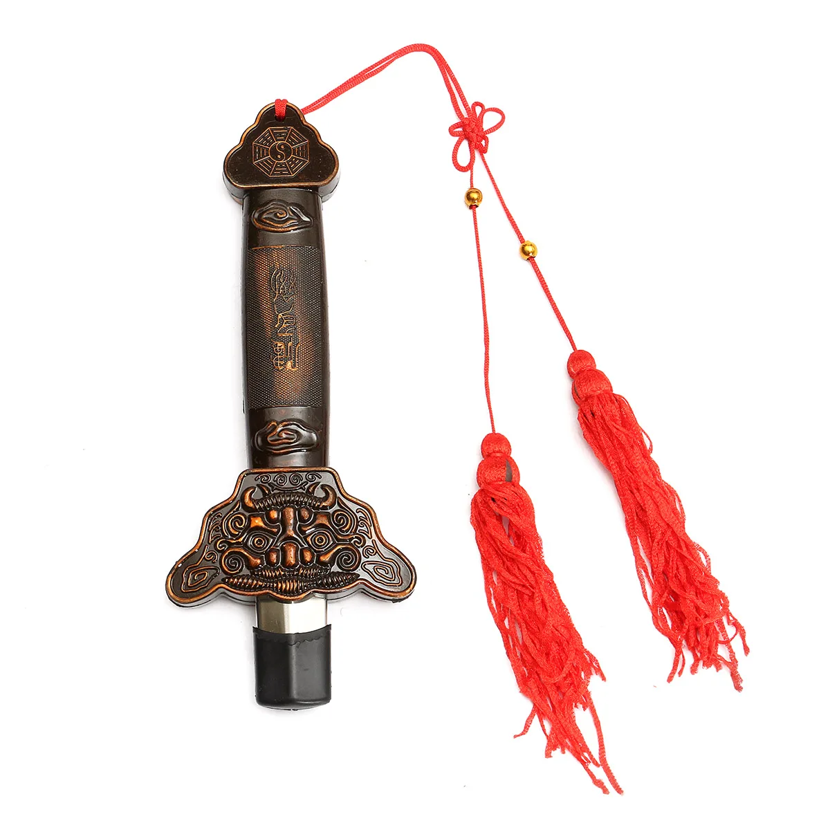 Telescopic Kung Fu Taichi Sword Swallowing Sword Practice Magic Performance Training Trick Props Taiji Fitness Swords About 86CM