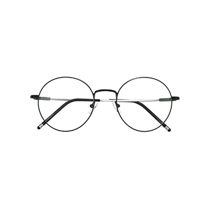 Retro Big Round lightweight Flexible Optical Glasses Frame Ladies